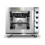 Hendi Hetelucht stoomoven met grill 4x gn 2 3, , lichtgrijs, 230v 3000w, 620x555x(h)585mm Hendi Hetelucht stoomoven met grill 4x gn 2 3, , lichtgrijs, 230v 3000w, 620x555x(h)585mm