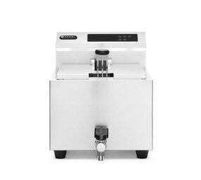 Hendi Friteuse profi line met aftapkraan digitaal - 8 l, , profi line, 8l, 230v 3500w, 300x515x(h)345mm