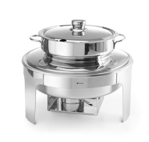 Hendi Soep chafing dish mirror finish, , profi line, 10l, ø420x(h)380mm | 470244 Hendi Soep chafing dish mirror finish, , profi line, 10l, ø420x(h)380mm | 470244