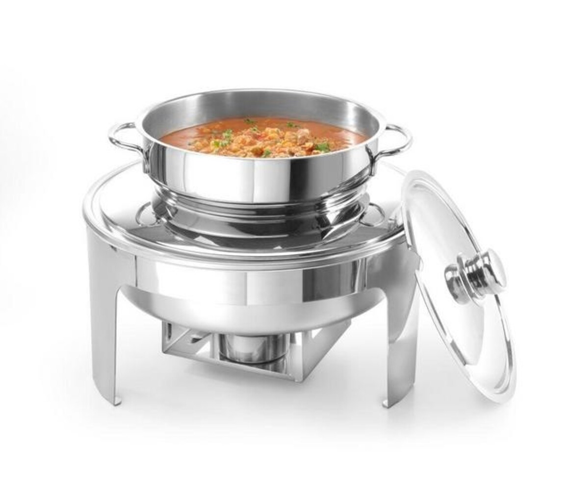 Hendi Soep chafing dish mirror finish, , profi line, 10l, ø420x(h)380mm | 470244 Hendi Soep chafing dish mirror finish, , profi line, 10l, ø420x(h)380mm | 470244