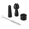 Hendi Slagroomapparaat kitchen line zwart, , kitchen line, 0,5l, ø80x(h)260mm | 588420 Hendi Slagroomapparaat kitchen line zwart, , kitchen line, 0,5l, ø80x(h)260mm | 588420