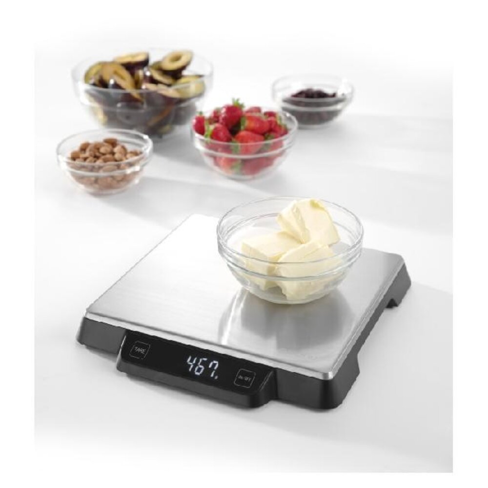 Hendi Keukenweegschaal 15 kg, , 266x269x(h)34mm | 580233 Hendi Keukenweegschaal 15 kg, , 266x269x(h)34mm | 580233