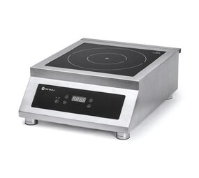 Hendi Inductiekookplaat model 5000 d, , profi line, 400v 5000w, 398x515x(h)168mm Hendi Inductiekookplaat model 5000 d, , profi line, 400v 5000w, 398x515x(h)168mm