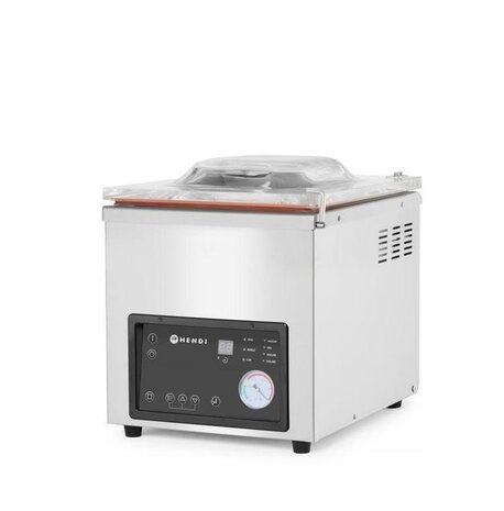 Hendi Vacuümkamer verpakkingsmachine profi line, , profi line, sealstrip 350 mm, 230v 750w, 425x560x(h)460mm | 975275 Hendi Vacuümkamer verpakkingsmachine profi line, , profi line, sealstrip 350 mm, 230v 750w, 425x560x(h)460mm | 975275