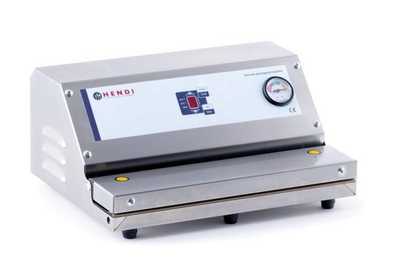 Hendi Vacuüm verpakkingsmachine profi line, , profi line, sealstrip 350 mm, 230v 250w, 370x280x(h)170mm | 970362 Hendi Vacuüm verpakkingsmachine profi line, , profi line, sealstrip 350 mm, 230v 250w, 370x280x(h)170mm | 970362