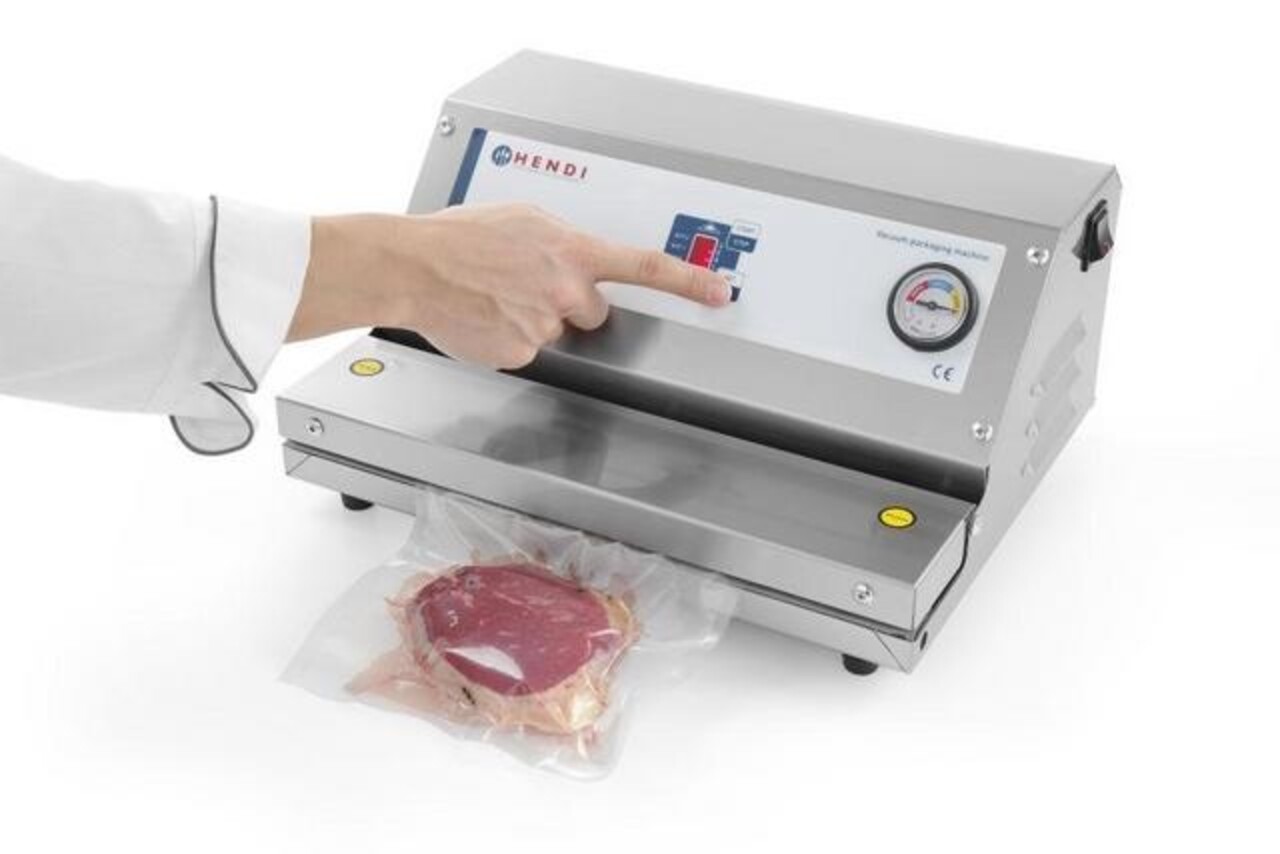 Hendi Vacuüm verpakkingsmachine profi line, , profi line, sealstrip 350 mm, 230v 250w, 370x280x(h)170mm | 970362 Hendi Vacuüm verpakkingsmachine profi line, , profi line, sealstrip 350 mm, 230v 250w, 370x280x(h)170mm | 970362