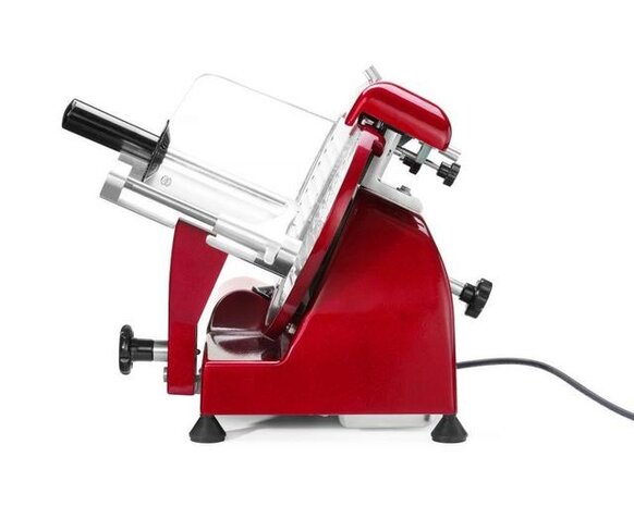 Hendi Snijmachine profi line 220 rode uitvoering, , profi line, 230v 280w, 440x420x(h)350mm | 970294 Hendi Snijmachine profi line 220 rode uitvoering, , profi line, 230v 280w, 440x420x(h)350mm | 970294