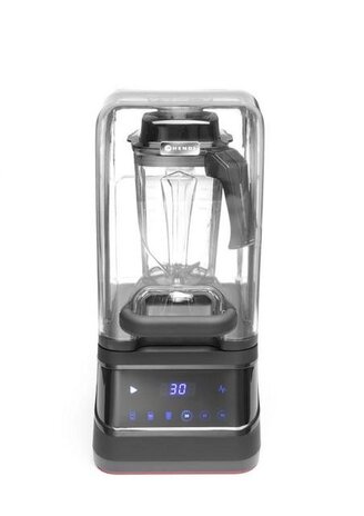 Hendi Digitale blender met geluiddempende kap bpa-vrij, , 230v 1680w, 252x258x(h)547mm | 230664