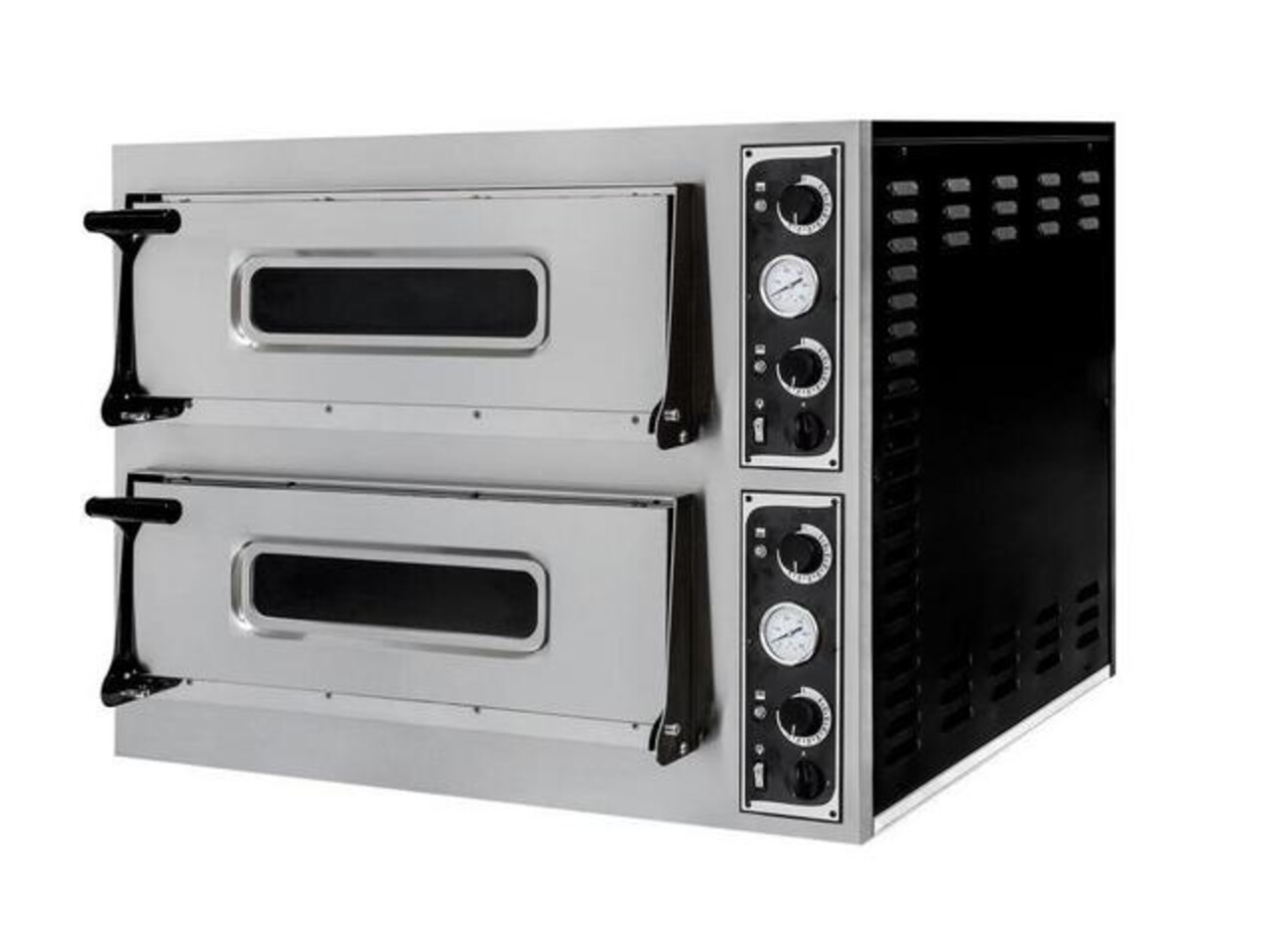 Hendi Pizza oven basic 44, , 2 kamers, 400v 9400w, 975x814x(h)860mm | 226698 Hendi Pizza oven basic 44, , 2 kamers, 400v 9400w, 975x814x(h)860mm | 226698