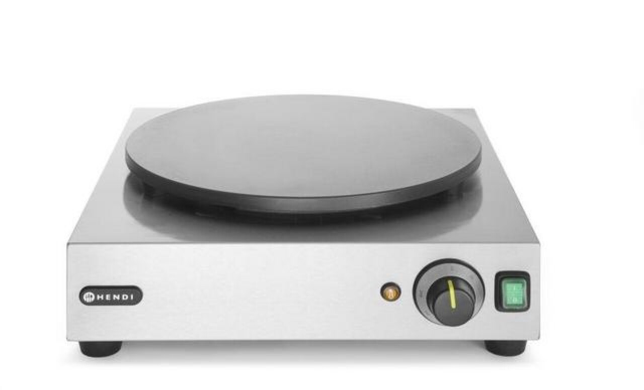 Hendi Crêpe bakplaat, , 230v 3000w, 470x520x(h)160mm | 212028