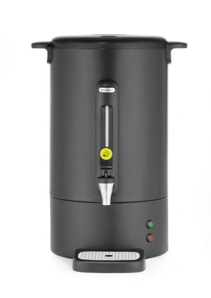 Hendi Percolator matzwart - design by bronwasser, , 14l, 230v 1650w, 357x380x(h)502mm | 211489