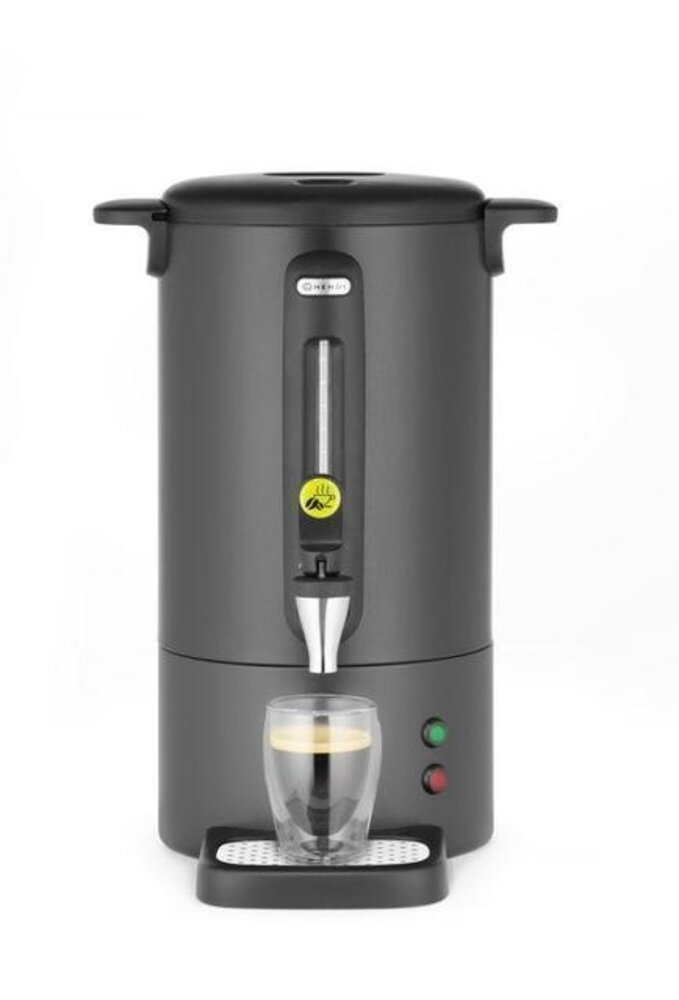 Hendi Percolator matzwart - design by bronwasser, , 7l, 230v 950w, 307x330x(h)450mm | 211472