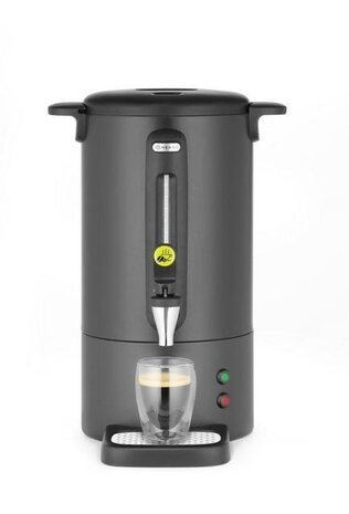 Hendi Percolator matzwart - design by bronwasser, , 7l, 230v 950w, 307x330x(h)450mm | 211472