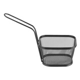 Hendi Frituurmandjes miniaturen stapelbaar zwart, , 130x115x(h)80mm Hendi Frituurmandjes miniaturen stapelbaar zwart, , 130x115x(h)80mm