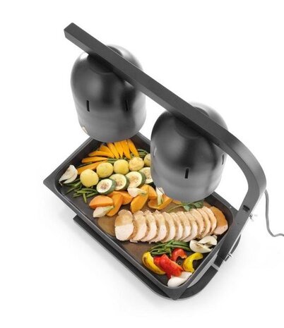 Hendi Infrarood warmhoudbrug, , zwart, 230v 500w, 453x360x(h)790mm | 273913 Hendi Infrarood warmhoudbrug, , zwart, 230v 500w, 453x360x(h)790mm | 273913