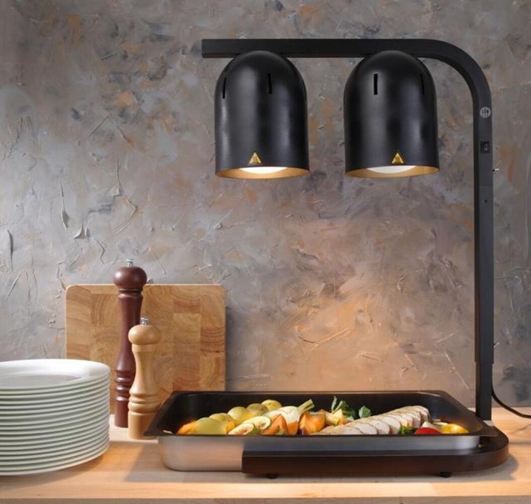 Hendi Infrarood warmhoudbrug, , zwart, 230v 500w, 453x360x(h)790mm | 273913 Hendi Infrarood warmhoudbrug, , zwart, 230v 500w, 453x360x(h)790mm | 273913