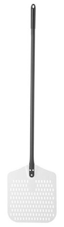 Hendi Pizza schep vierkant, , geperforeerd, 305x1320mm | 617137 Hendi Pizza schep vierkant, , geperforeerd, 305x1320mm | 617137