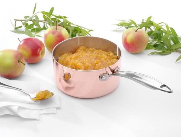 Hendi Steelpan - zonder deksel, , 1,5l, ø160x(h)80mm | 607053