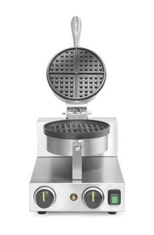 Hendi Wafelmaker rond, , 230v 1000w, 250x380x(h)590mm | 212172 Hendi Wafelmaker rond, , 230v 1000w, 250x380x(h)590mm | 212172