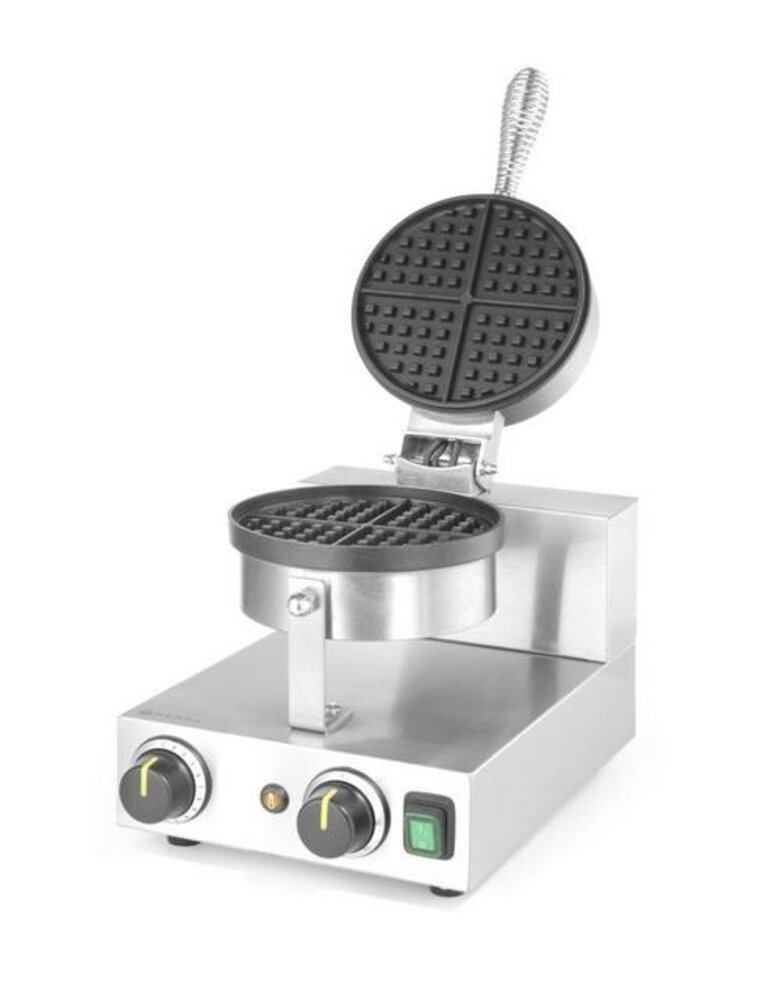 Hendi Wafelmaker rond, , 230v 1000w, 250x380x(h)590mm | 212172 Hendi Wafelmaker rond, , 230v 1000w, 250x380x(h)590mm | 212172