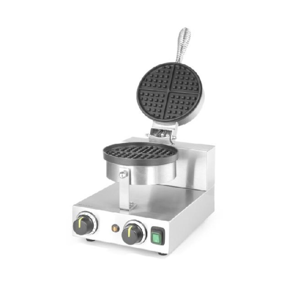 Hendi Wafelmaker rond, , 230v 1000w, 250x380x(h)590mm | 212172 Hendi Wafelmaker rond, , 230v 1000w, 250x380x(h)590mm | 212172