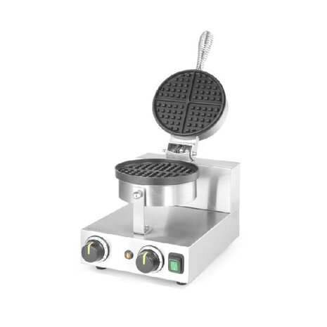 Hendi Wafelmaker rond, , 230v 1000w, 250x380x(h)590mm | 212172 Hendi Wafelmaker rond, , 230v 1000w, 250x380x(h)590mm | 212172