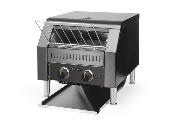 Hendi Doorloop broodrooster dubbel, , zwart, 230v 2240w, 418x368x(h)387mm | 261354 Hendi Doorloop broodrooster dubbel, , zwart, 230v 2240w, 418x368x(h)387mm | 261354