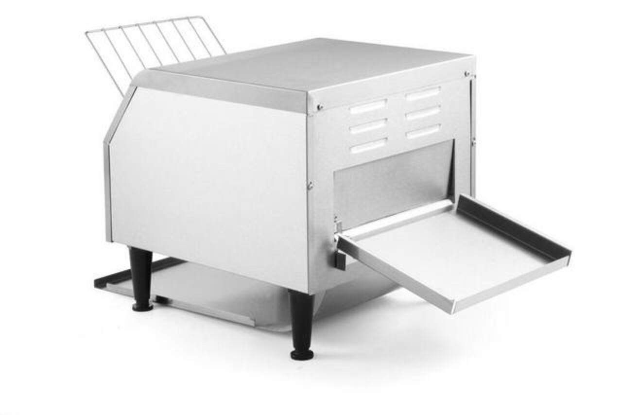 Hendi Doorloop broodrooster dubbel, , zwart, 230v 2240w, 418x368x(h)387mm | 261354 Hendi Doorloop broodrooster dubbel, , zwart, 230v 2240w, 418x368x(h)387mm | 261354