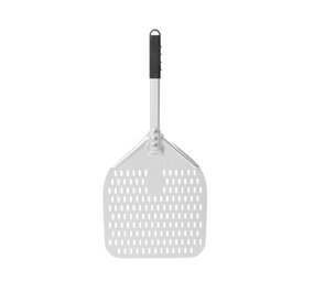 Hendi Pizzaschep vierkant geperforeerd met korte handgreep, , 300x660mm
