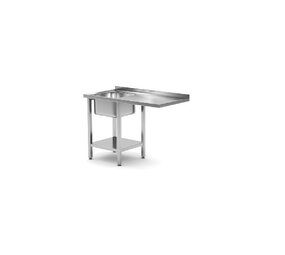 Hendi Spoeltafel met plank voor vaatwassers, , rechts, 1200x700x(h)850mm Hendi Spoeltafel met plank voor vaatwassers, , rechts, 1200x700x(h)850mm