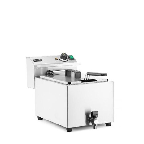 Hendi Friteuse profi line met aftapkraan - 10l, 400v, , profi line, 10l, 400v 6600w, 302x687x(h)375mm | 209424 Hendi Friteuse profi line met aftapkraan - 10l, 400v, , profi line, 10l, 400v 6600w, 302x687x(h)375mm | 209424