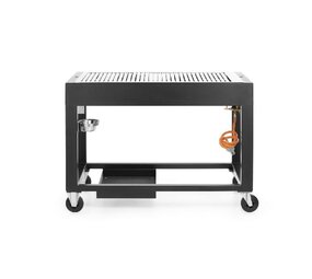 Hendi Inferno gasbarbecue, , zwart, 10kw, 1260x580x(h)900mm