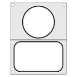 Hendi Traysealer matrix, , 2 containers (1x 178x113 mm, 1x ø115 mm) Hendi Traysealer matrix, , 2 containers (1x 178x113 mm, 1x ø115 mm)