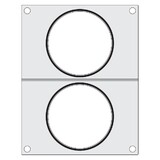 Hendi Traysealer matrix, , 2x soepcontainer ø115 mm Hendi Traysealer matrix, , 2x soepcontainer ø115 mm