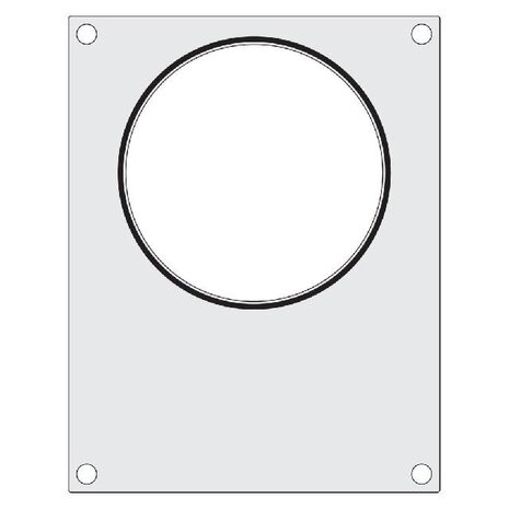 Hendi Traysealer matrix, , soepcontainer ø165 mm | 805619