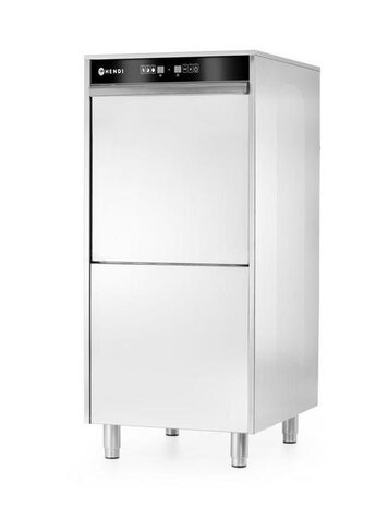 Hendi 50x60 vaatwasser voor pannen en trays – met doseersysteem voor reinigingsmiddelen en afvoerpomp, , 400v 7100w, 595x730x(h)1340mm | 236574 Hendi 50x60 vaatwasser voor pannen en trays – met doseersysteem voor reinigingsmiddelen en afvoerpomp, , 400v 7100w, 595x730x(h)1340mm | 236574