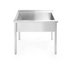 Hendi Enkele spoeltafel budget line – geschroefd, diepte: 600 mm, , budget line, 1000x600x(h)850mm Hendi Enkele spoeltafel budget line – geschroefd, diepte: 600 mm, , budget line, 1000x600x(h)850mm