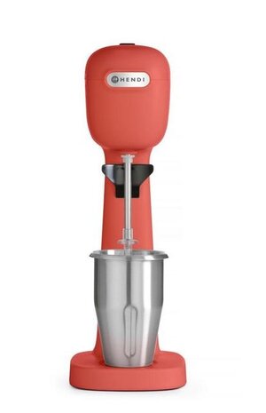 Hendi Milkshaker - design by bronwasser, , rood, 230v 400w, 170x196x(h)490mm | 221648