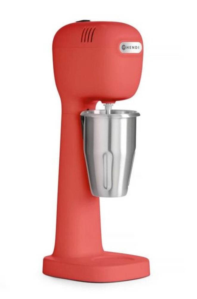Hendi Milkshaker - design by bronwasser, , rood, 230v 400w, 170x196x(h)490mm | 221648