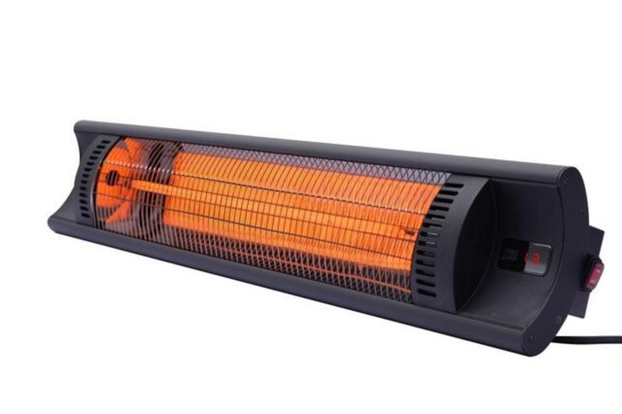 Hendi Infrarood terrasverwarmer bola, , zwart, 220-240v 2500w, 879x85x(h)195mm | 272428 Hendi Infrarood terrasverwarmer bola, , zwart, 220-240v 2500w, 879x85x(h)195mm | 272428