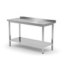 Hendi Muur werktafel met schap – geschroefd, diepte: 700 mm., , kitchen line, 1200x700x(h)850mm | 812730 Hendi Muur werktafel met schap – geschroefd, diepte: 700 mm., , kitchen line, 1200x700x(h)850mm | 812730