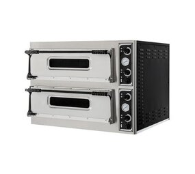 Hendi Pizzaoven basic xxl 66, , 2 kamers, 400v 18000w, 1360x844x(h)745mm Hendi Pizzaoven basic xxl 66, , 2 kamers, 400v 18000w, 1360x844x(h)745mm