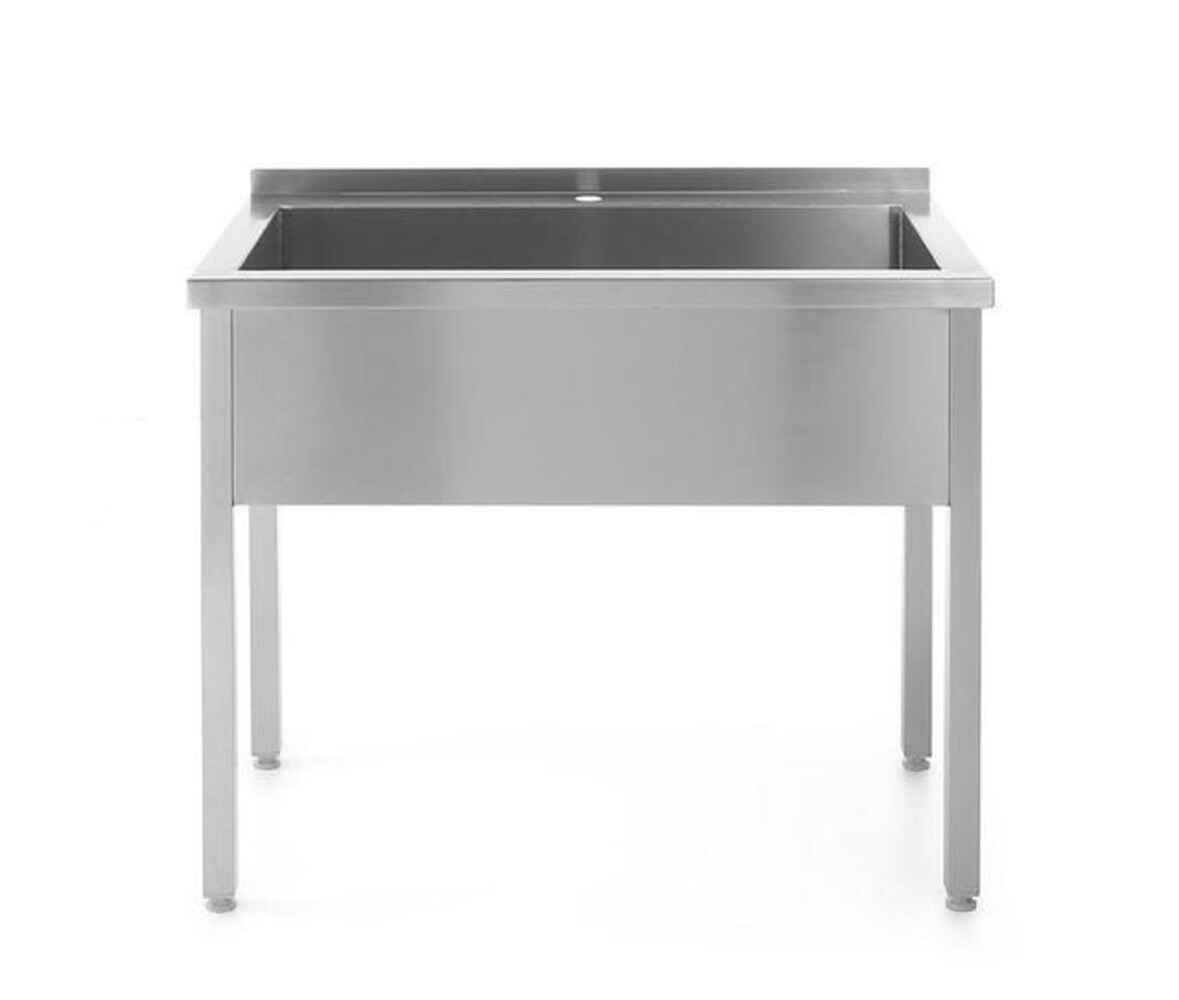 Hendi Enkele spoeltafel - gelast, , profi line, 800x600x(h)850mm | 811825 Hendi Enkele spoeltafel - gelast, , profi line, 800x600x(h)850mm | 811825