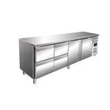 Saro Koelwerkbank incl. ladenset met 2 x 2 lades model kylja 4140 tn Saro Koelwerkbank incl. ladenset met 2 x 2 lades model kylja 4140 tn