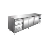 Saro Koelwerkbank incl. ladenset met 3 lades model kylja 4130 tn Saro Koelwerkbank incl. ladenset met 3 lades model kylja 4130 tn