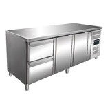 Saro Koelwerkbank incl. ladenset met 2 lades model kylja 3110 tn Saro Koelwerkbank incl. ladenset met 2 lades model kylja 3110 tn