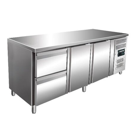 Saro Koelwerkbank incl. ladenset met 2 lades model kylja 3110 tn | 323-10716
