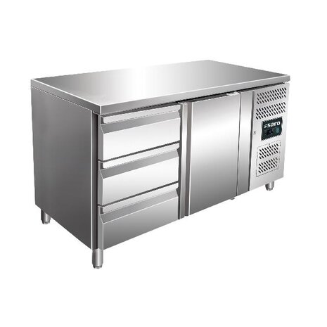 Saro Koelwerkbank incl. ladenset met 3 lades model kylja 2130 tn | 323-10702