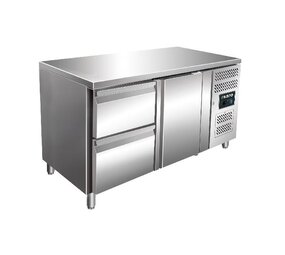 Saro Koelwerkbank incl. ladenset met 2 lades model kylja 2110 tn