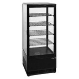 Saro Koelvitrine model sc 100 zwart